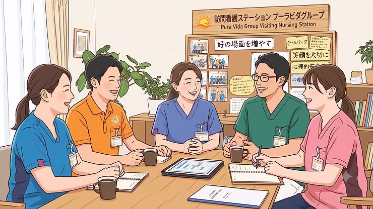 ハラスメントをなくす職場づくりに関する講義を受講した様子